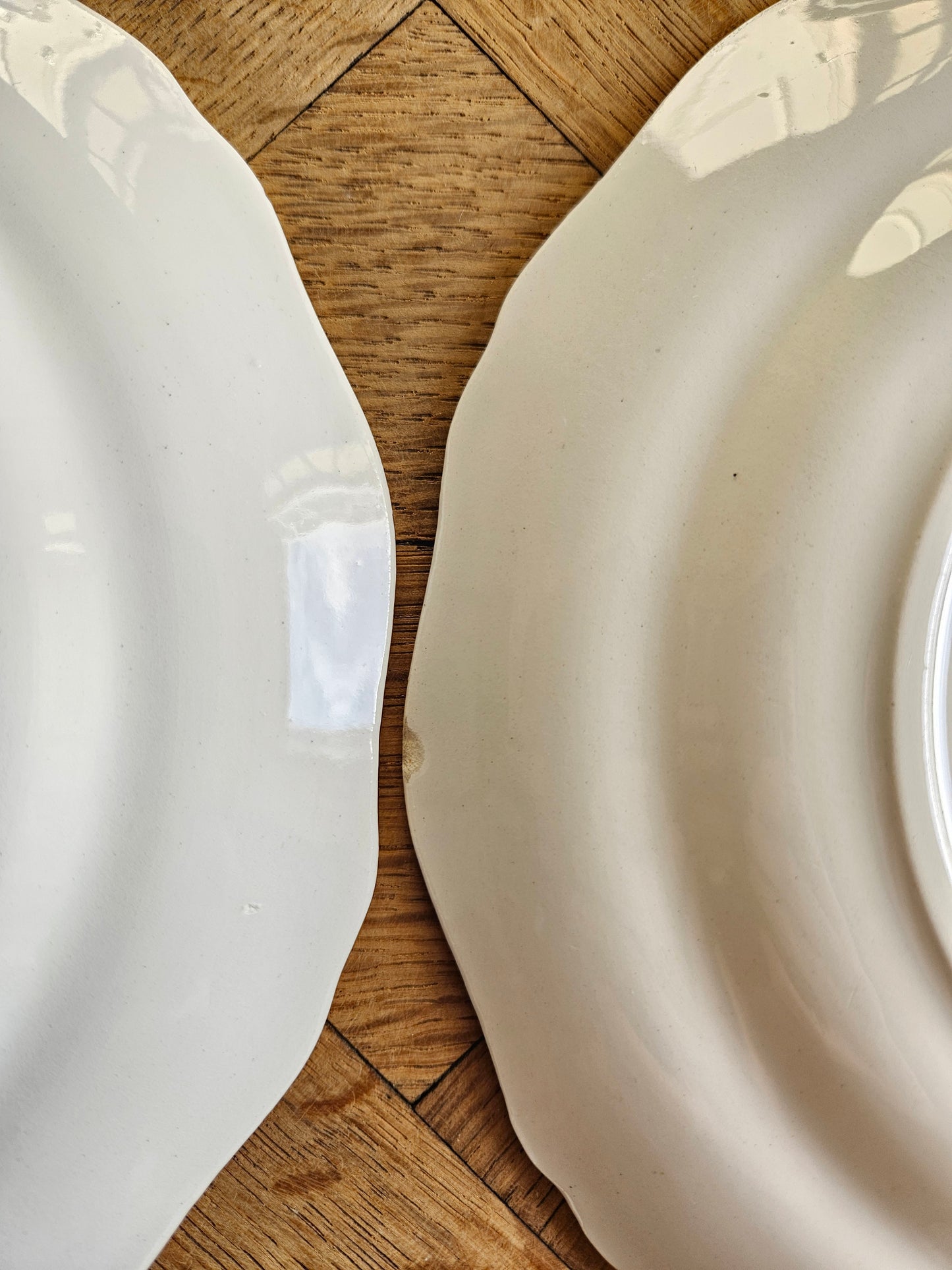 Assiettes à dessert L’Amandinoise, petites fleurs