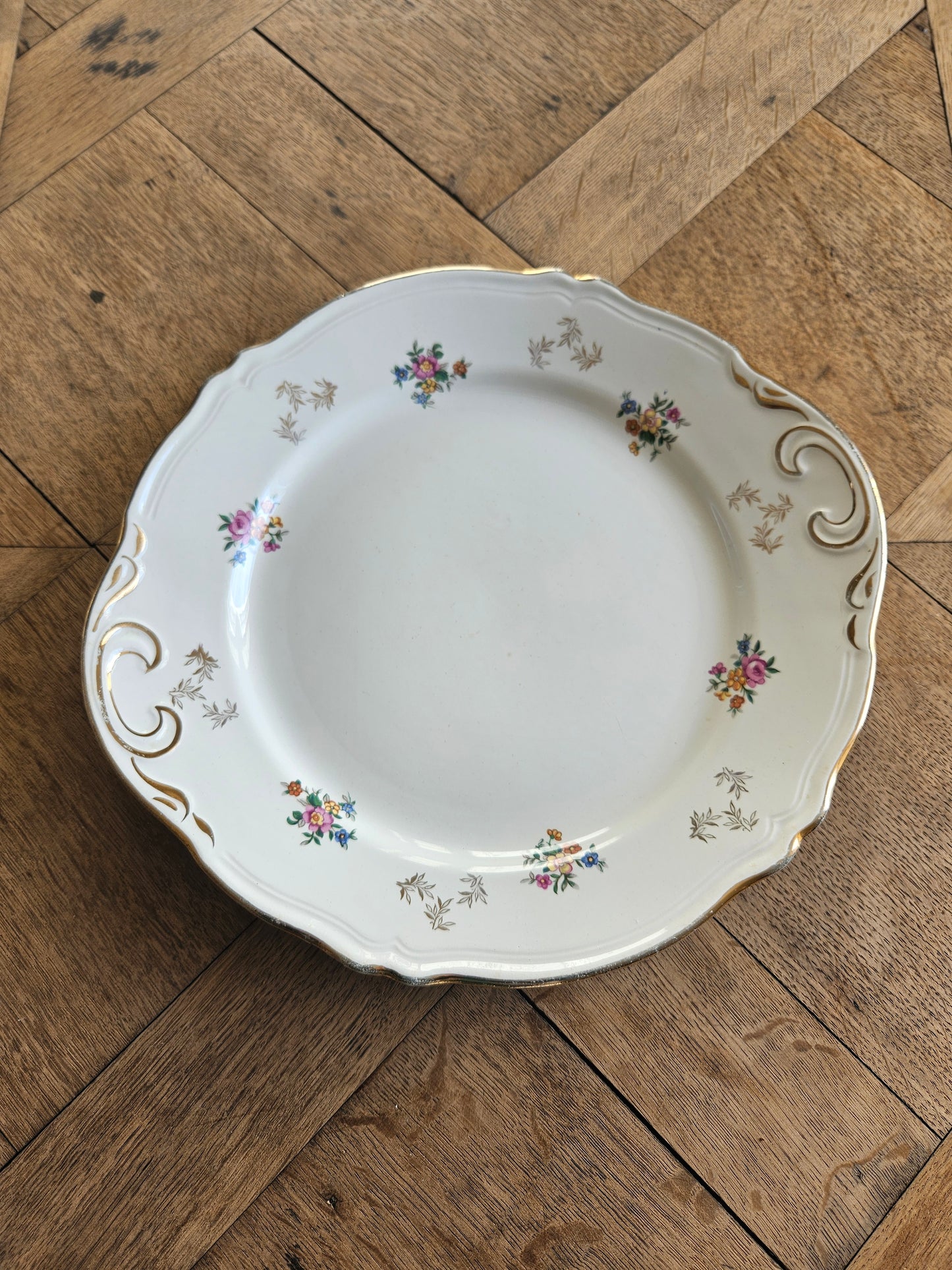 Plat à tarte L’Amandinoise, petites fleurs