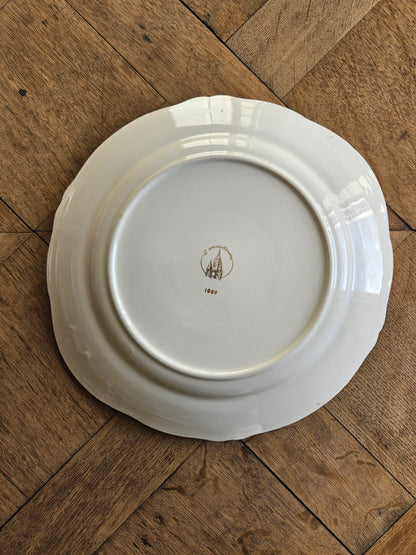 Plat à tarte L’Amandinoise, petites fleurs