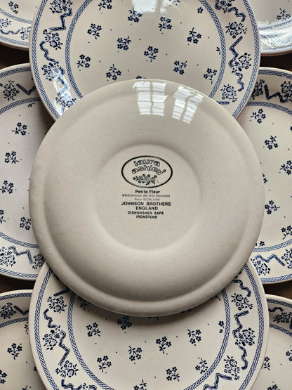 Assiettes à dessert Johnson Brothers, Laura Ashley