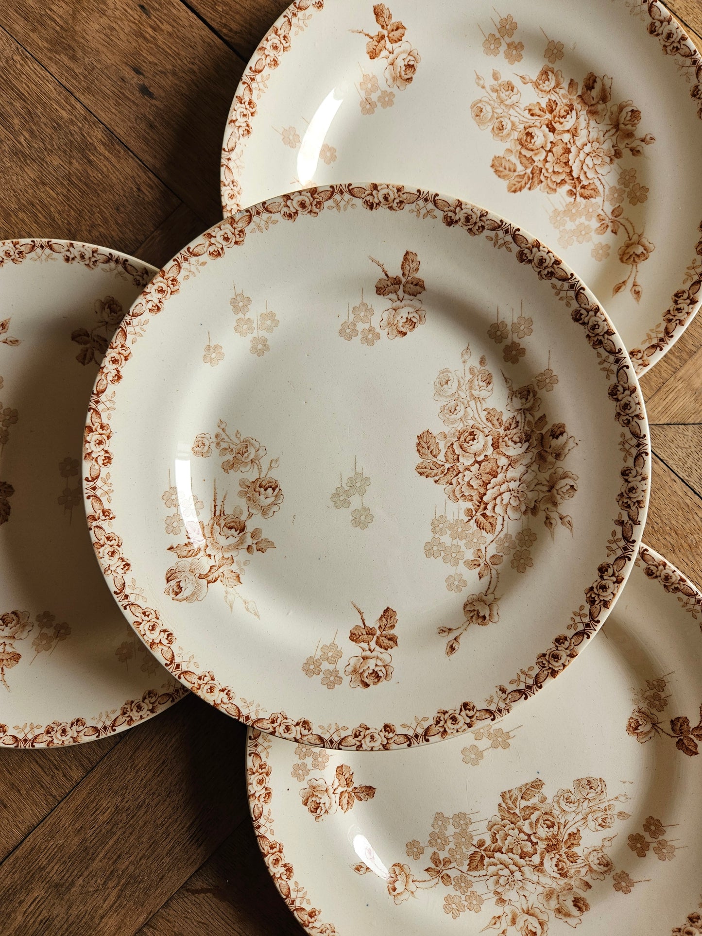 Assiettes plates HB & Cie, Lucie #1