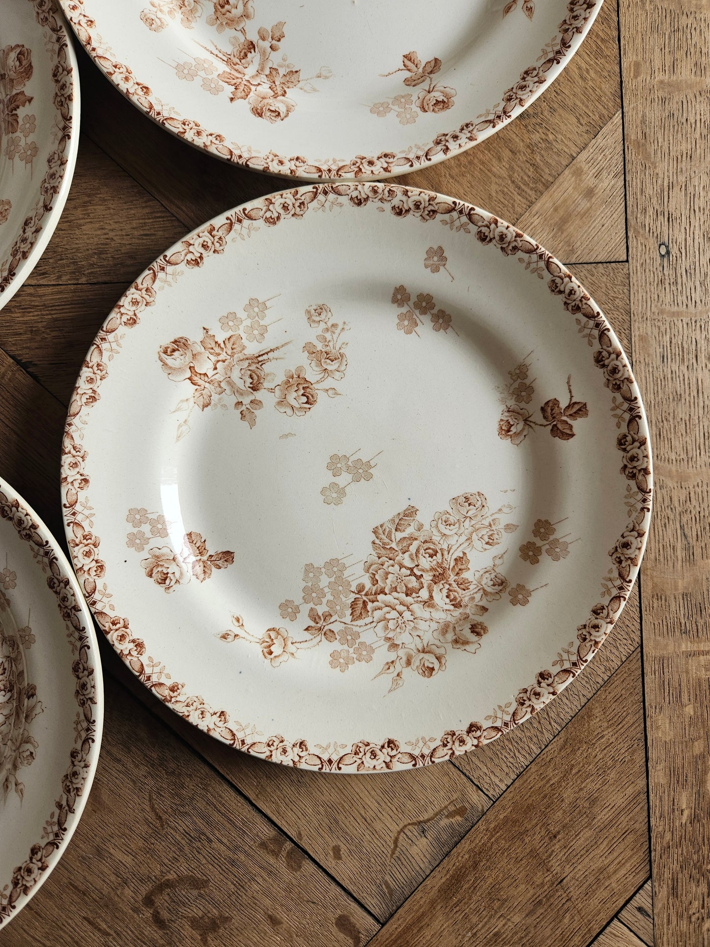 Assiettes plates HB & Cie, Lucie #1