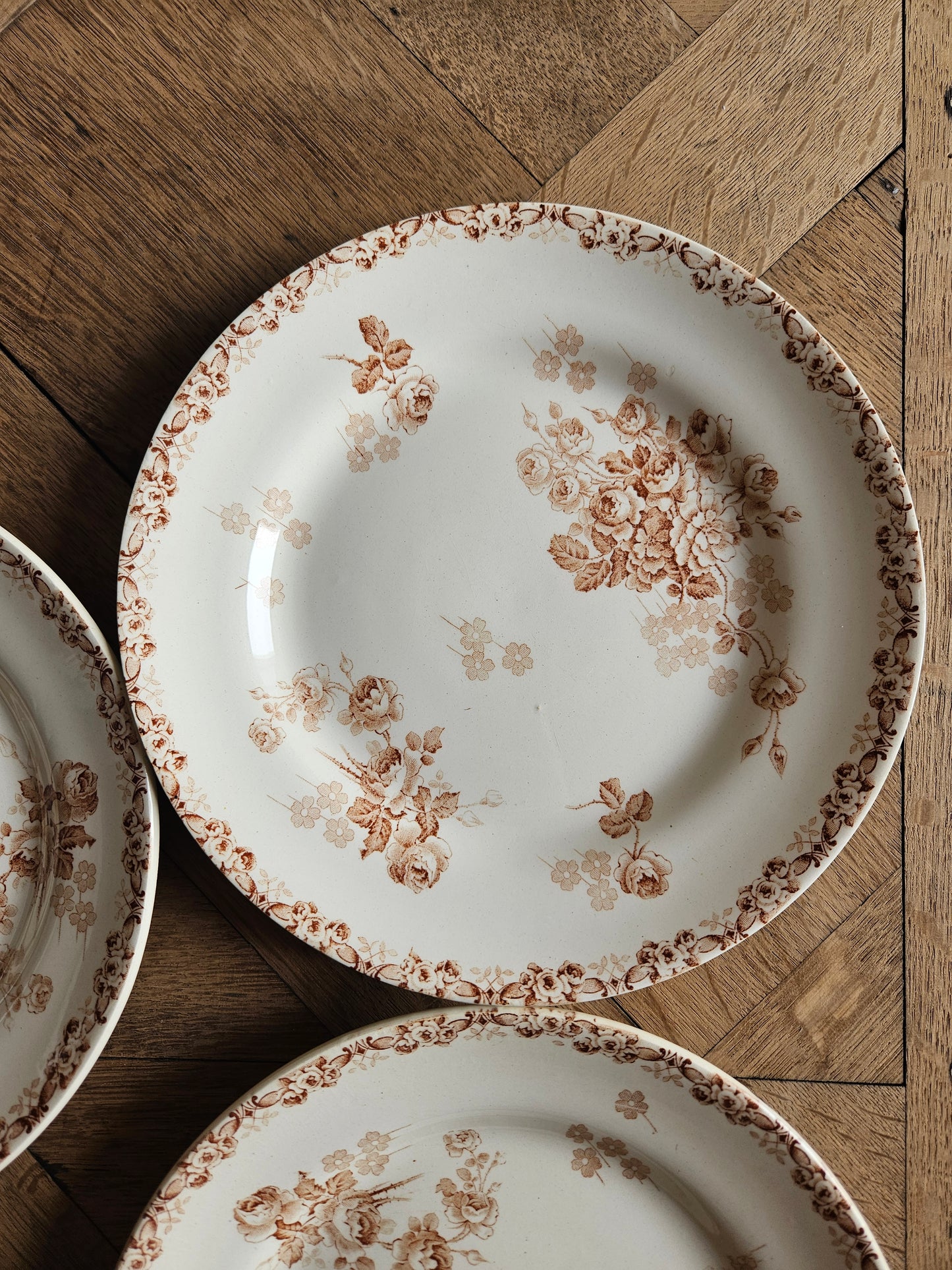 Assiettes plates HB & Cie, Lucie #1