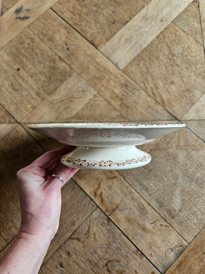 Assiette sur pied HB & Cie, Lucie