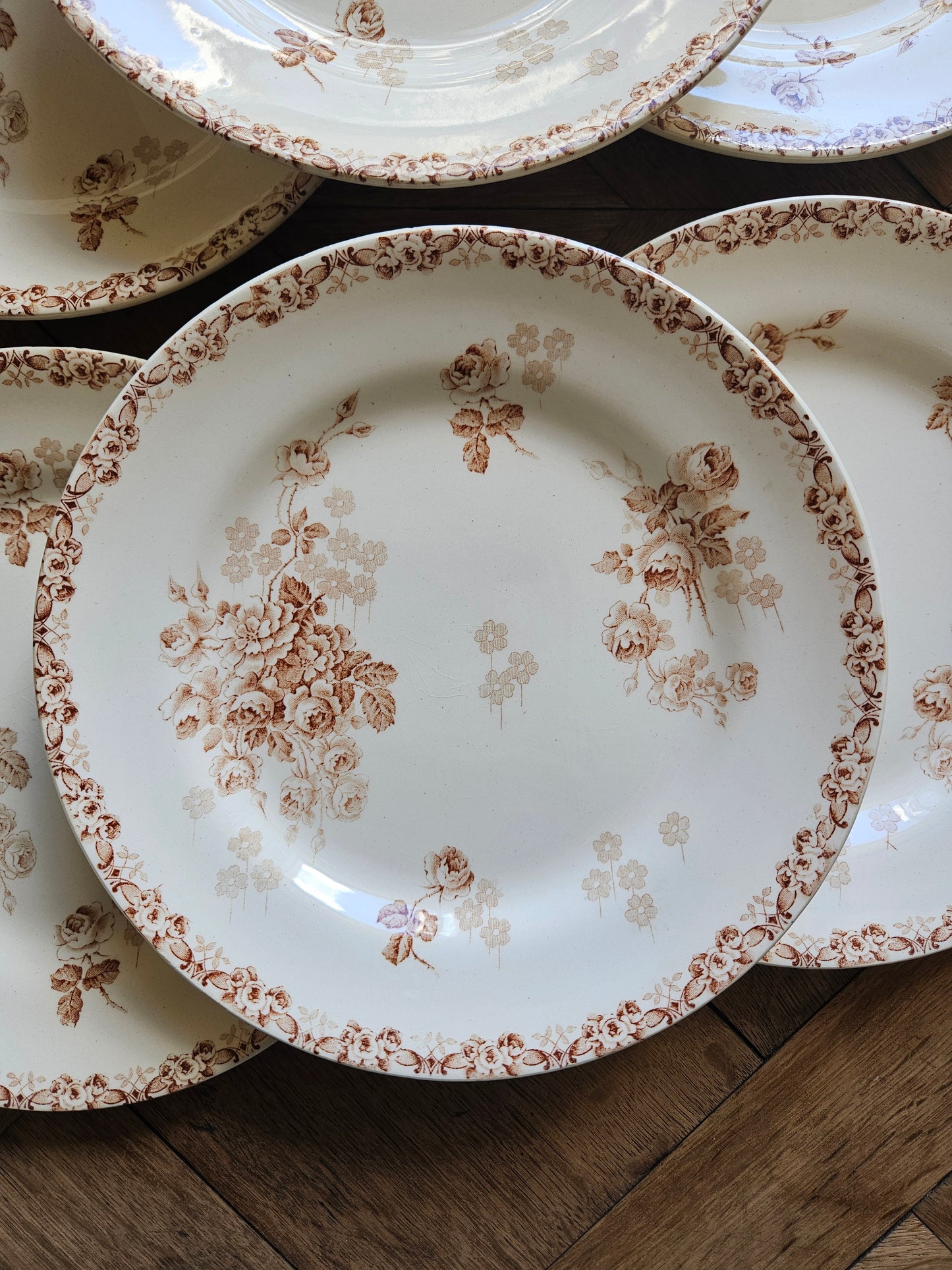 Assiettes plates HB & Cie, Lucie #1