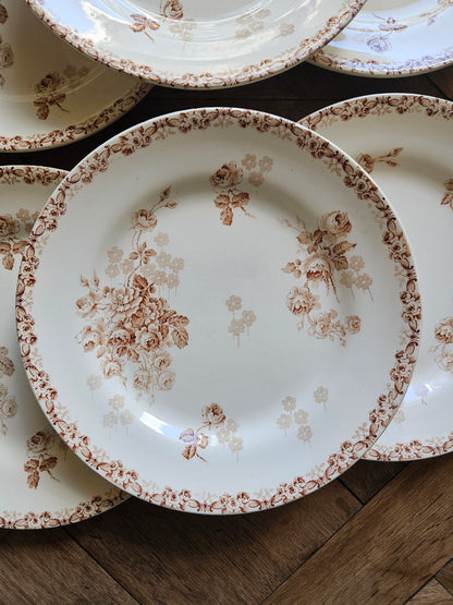 Assiettes plates HB & Cie, Lucie #1