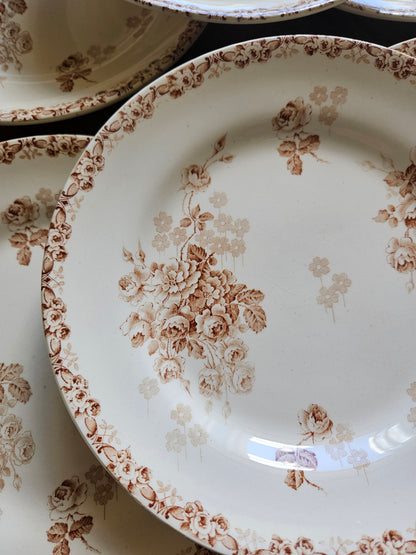 Assiettes plates HB & Cie, Lucie #1