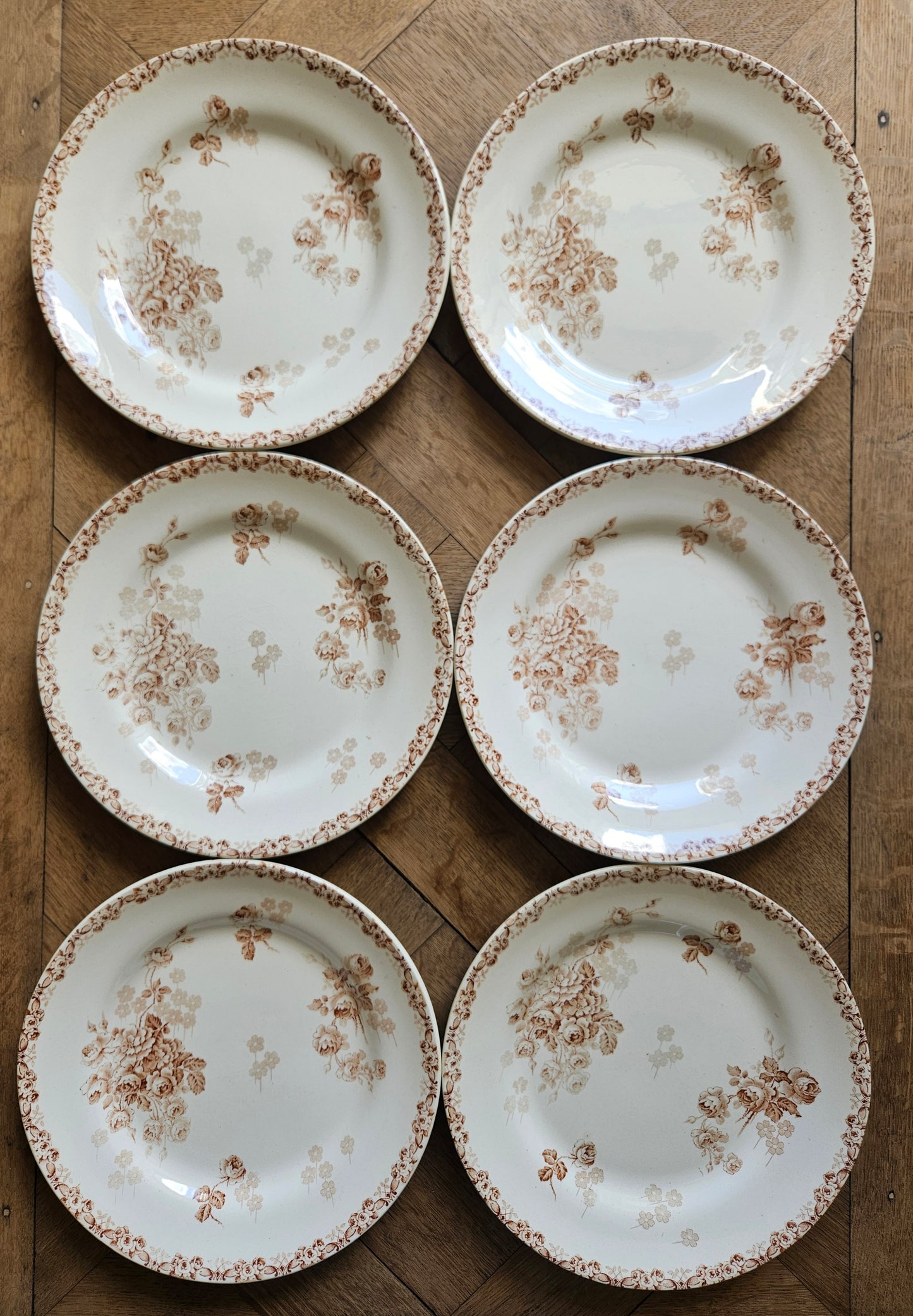 Assiettes plates HB & Cie, Lucie #1