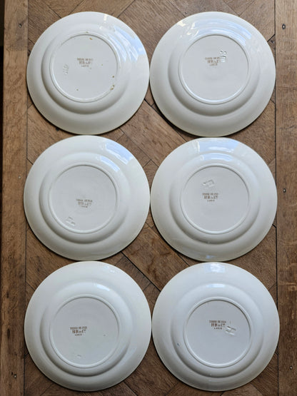 Assiettes plates HB & Cie, Lucie #1