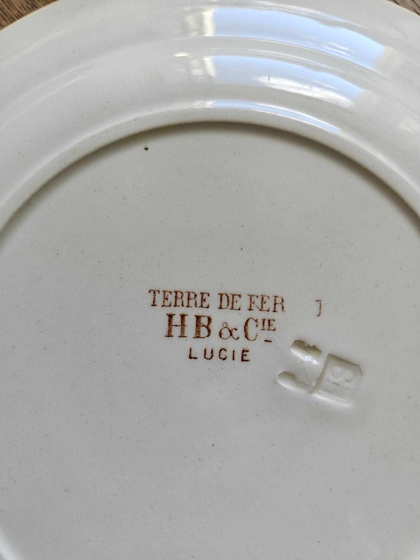 Assiettes plates HB & Cie, Lucie #1