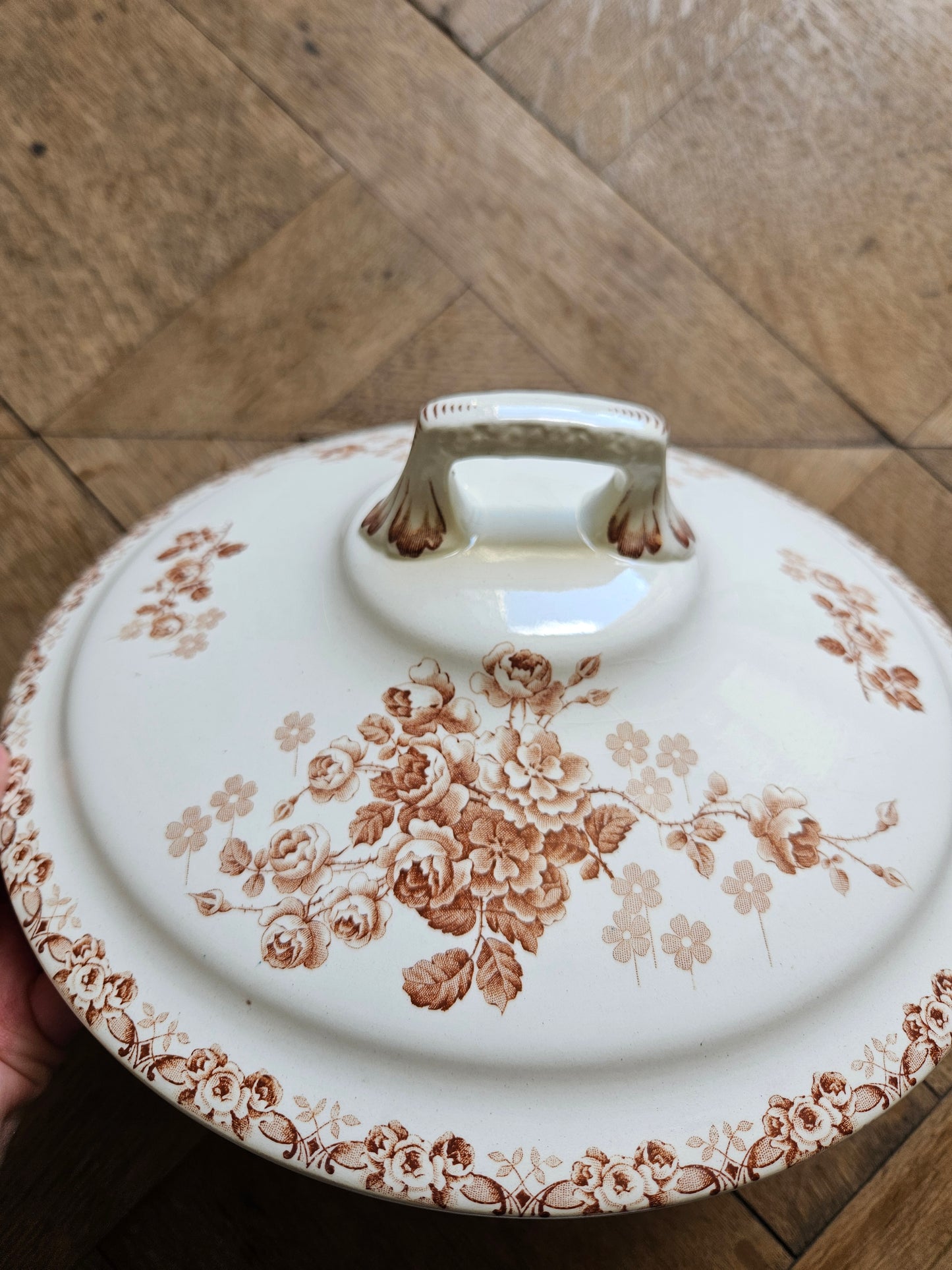 Couvercle de soupière HB & Cie, Lucie