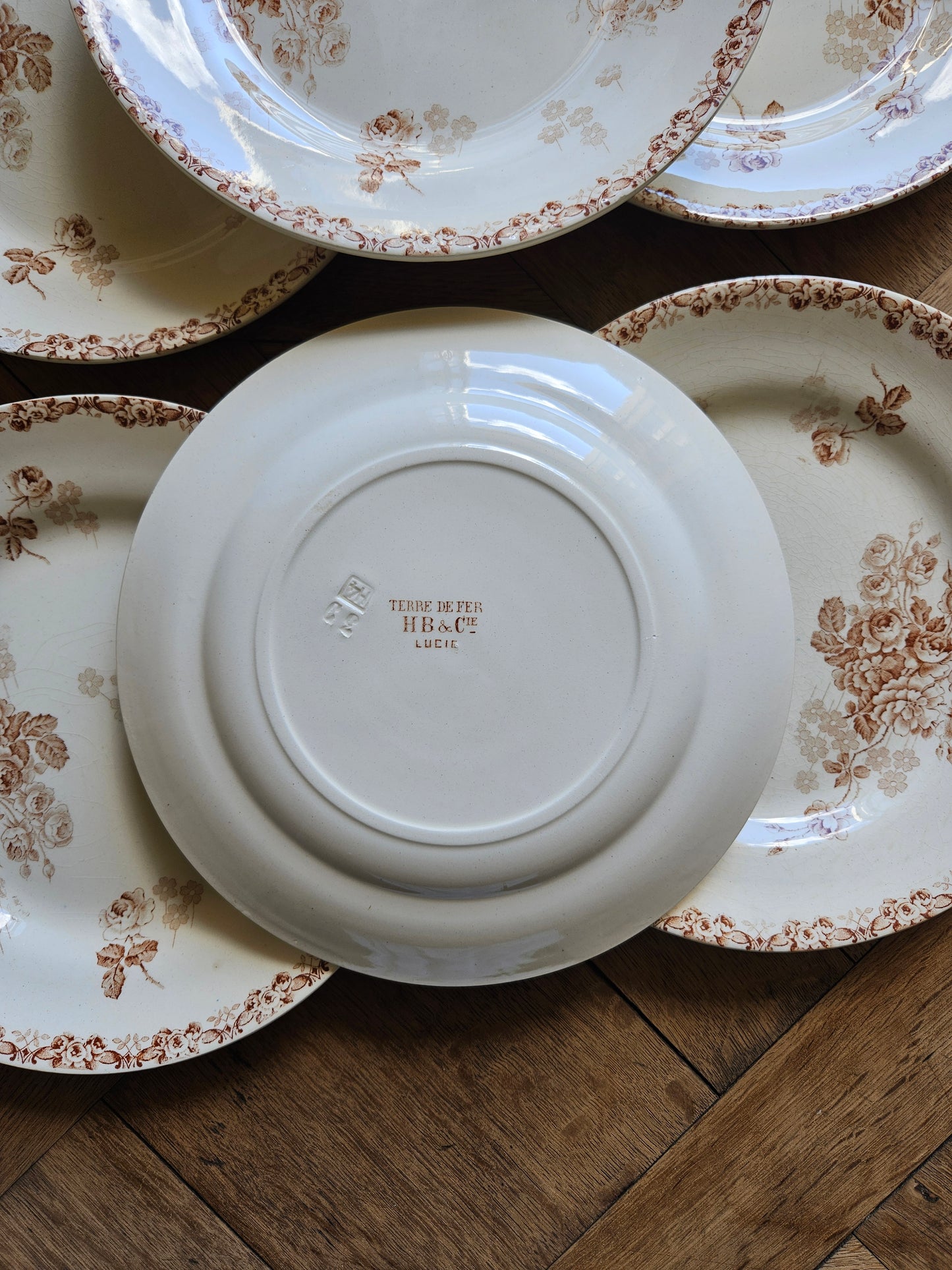 Assiettes plates HB & Cie, Lucie #3