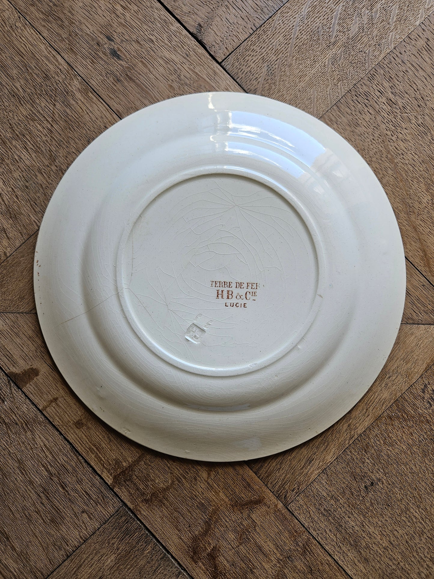 Assiettes plates HB & Cie, Lucie #3