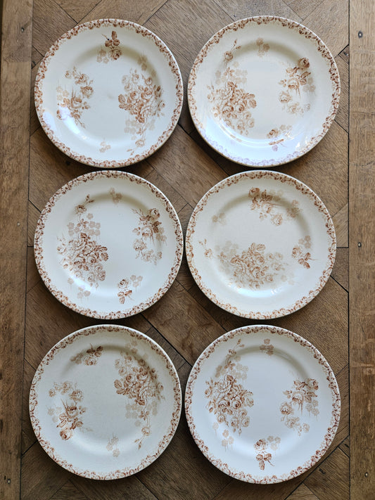 Assiettes à dessert HB & Cie, Lucie