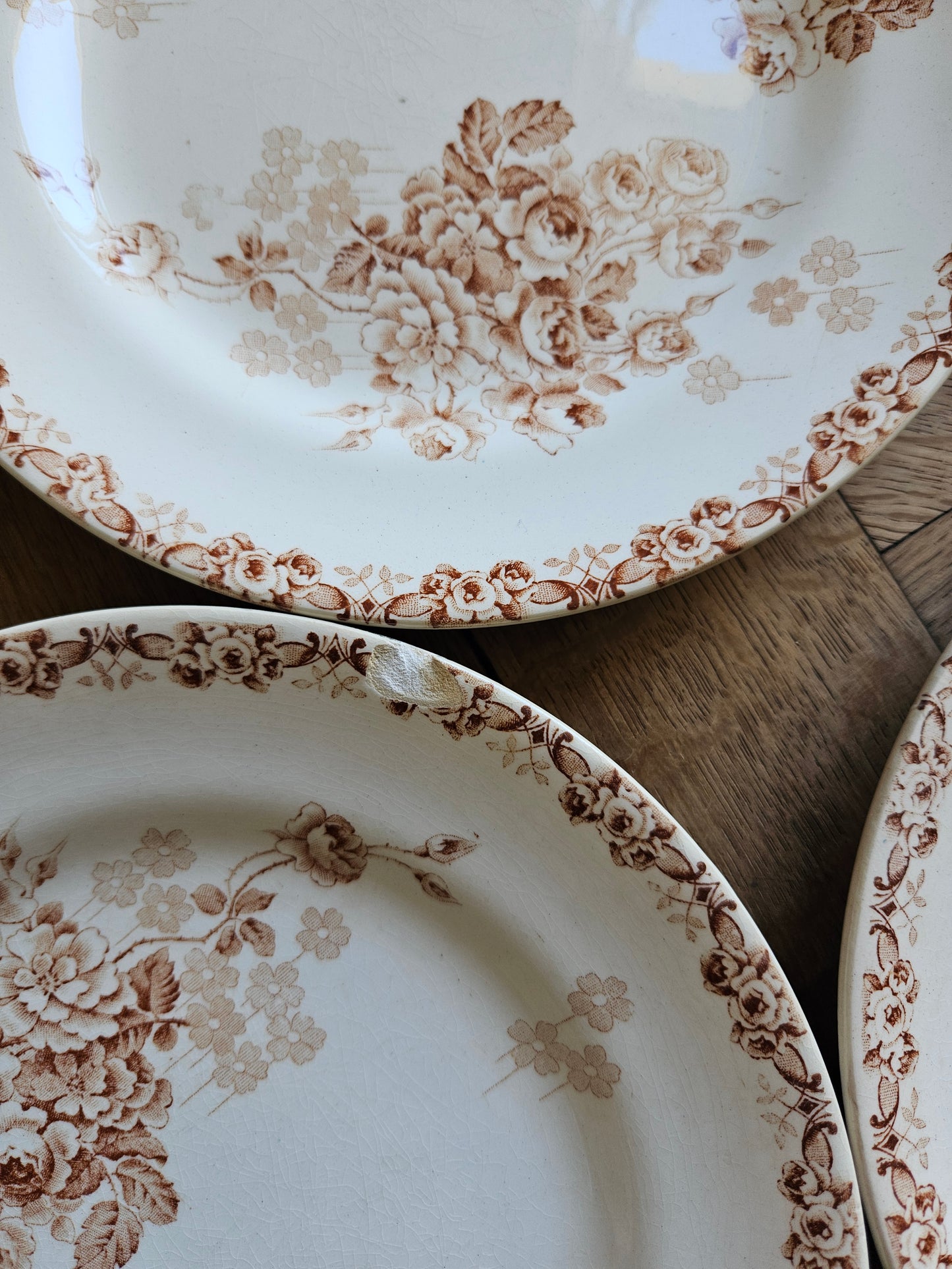 Assiettes abîmées HB & Cie, Lucie