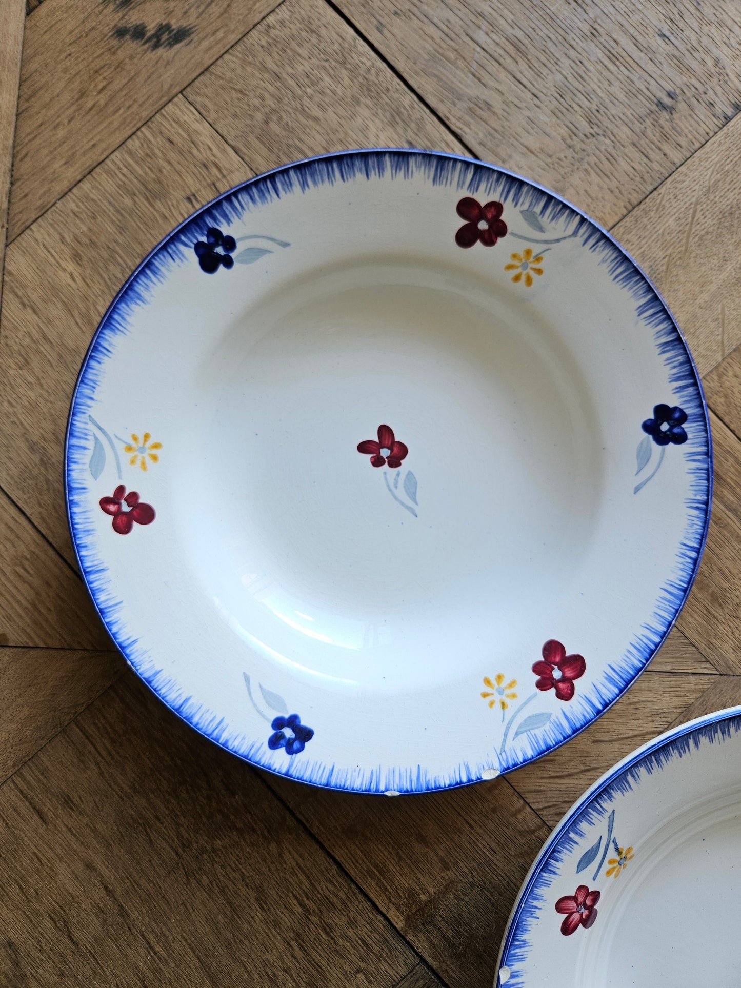 Assiettes creuses Digoin, Mary-Lou