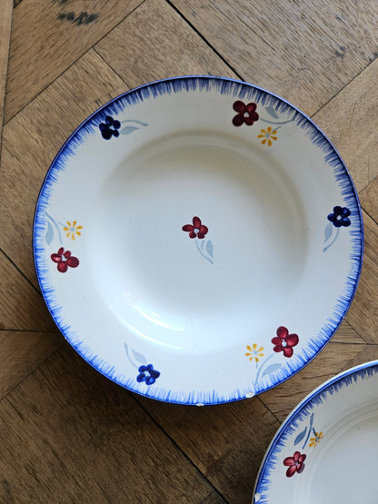 Assiettes creuses Digoin, Mary-Lou