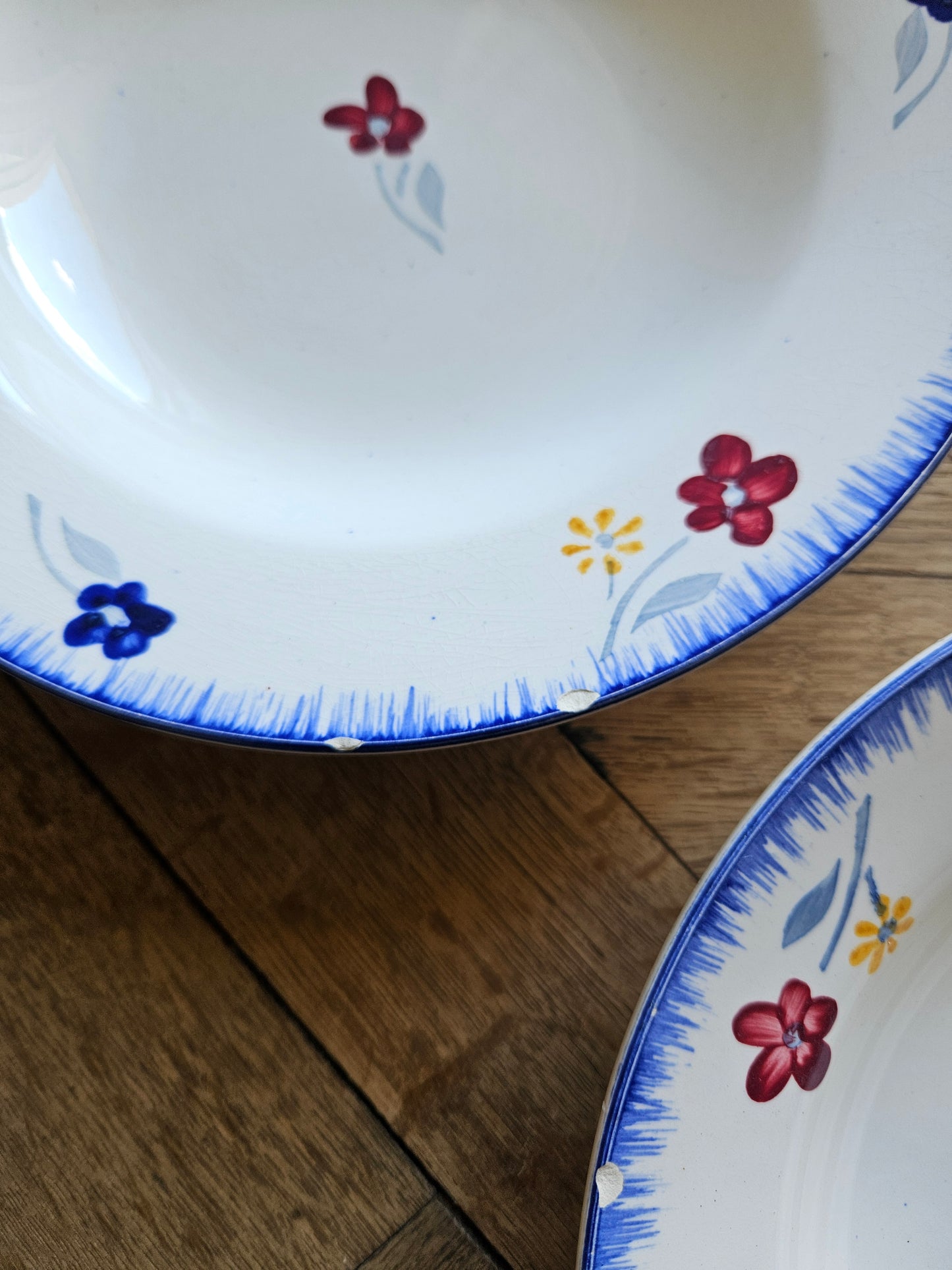 Assiettes creuses Digoin, Mary-Lou