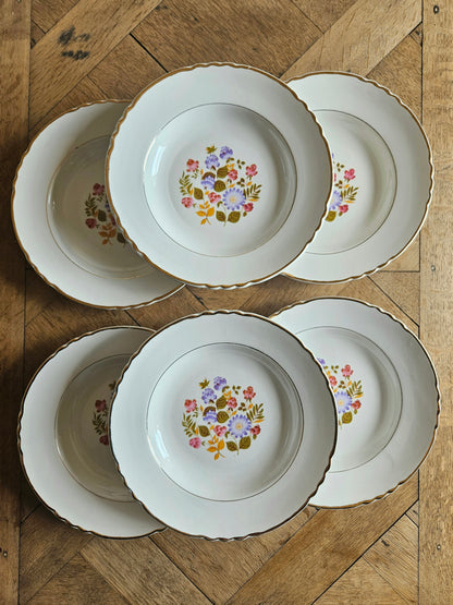 Assiettes creuses Moulin des Loups