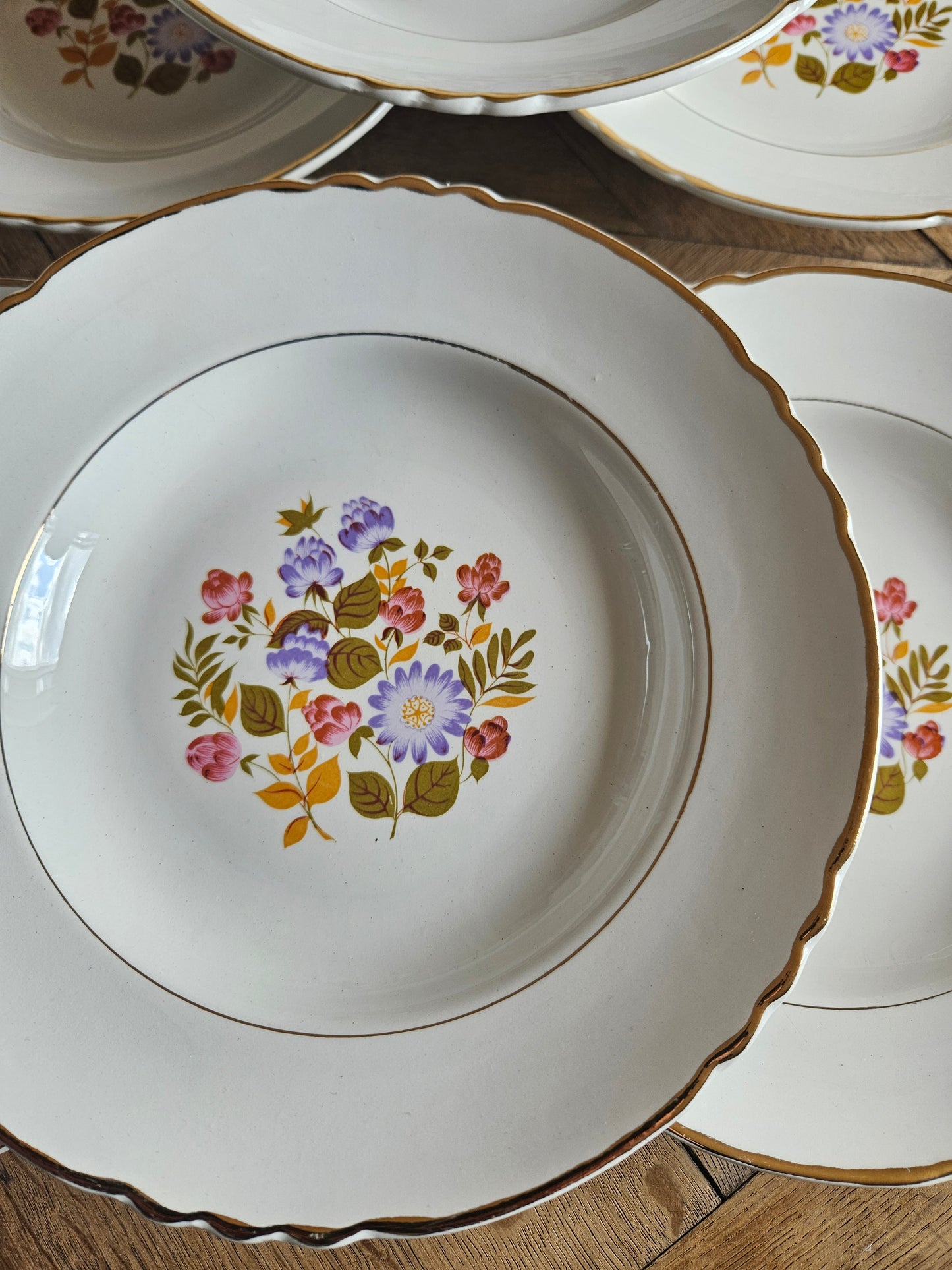 Assiettes creuses Moulin des Loups