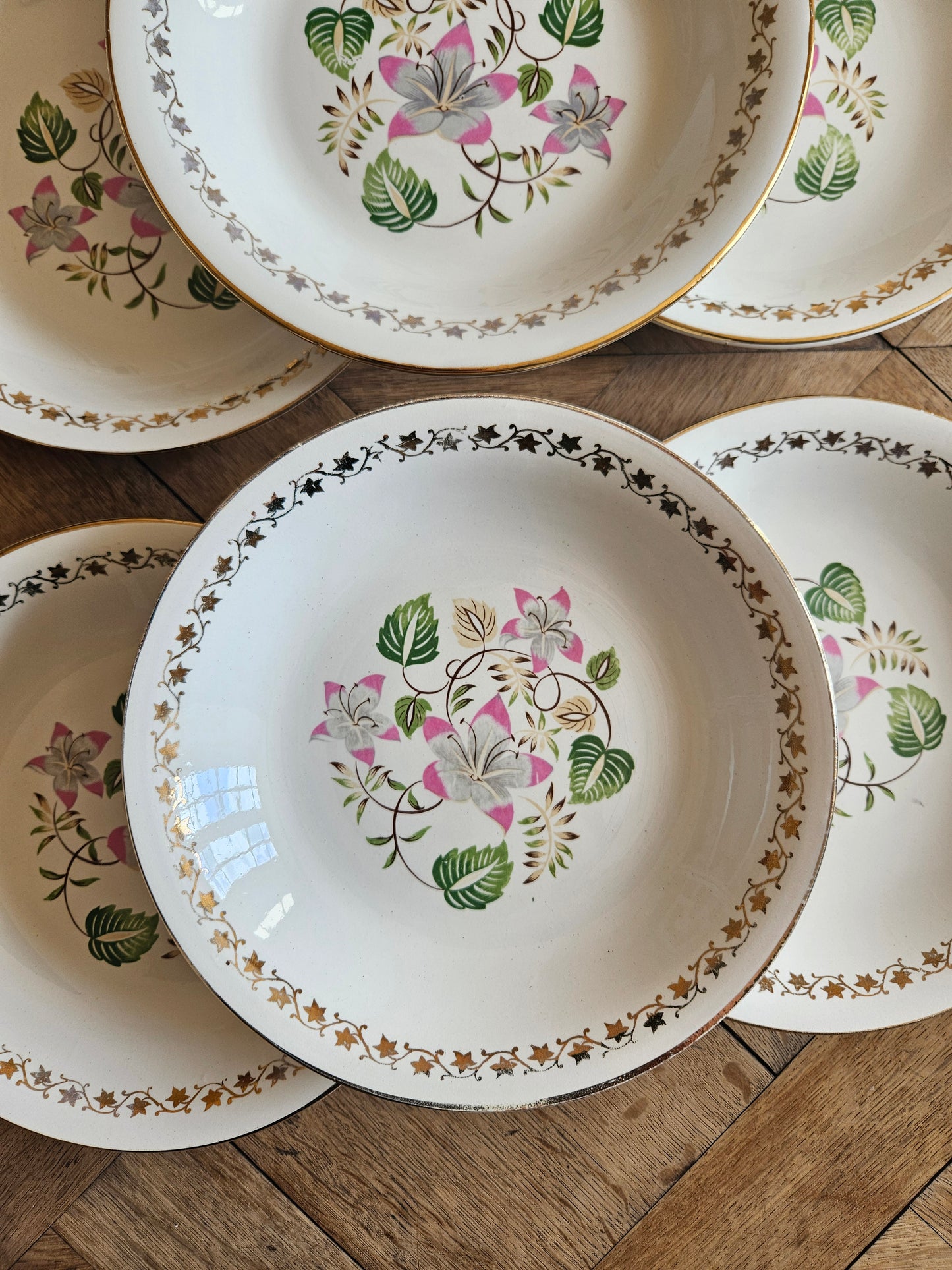 Assiettes creuses L’Amandinoise, Margaret