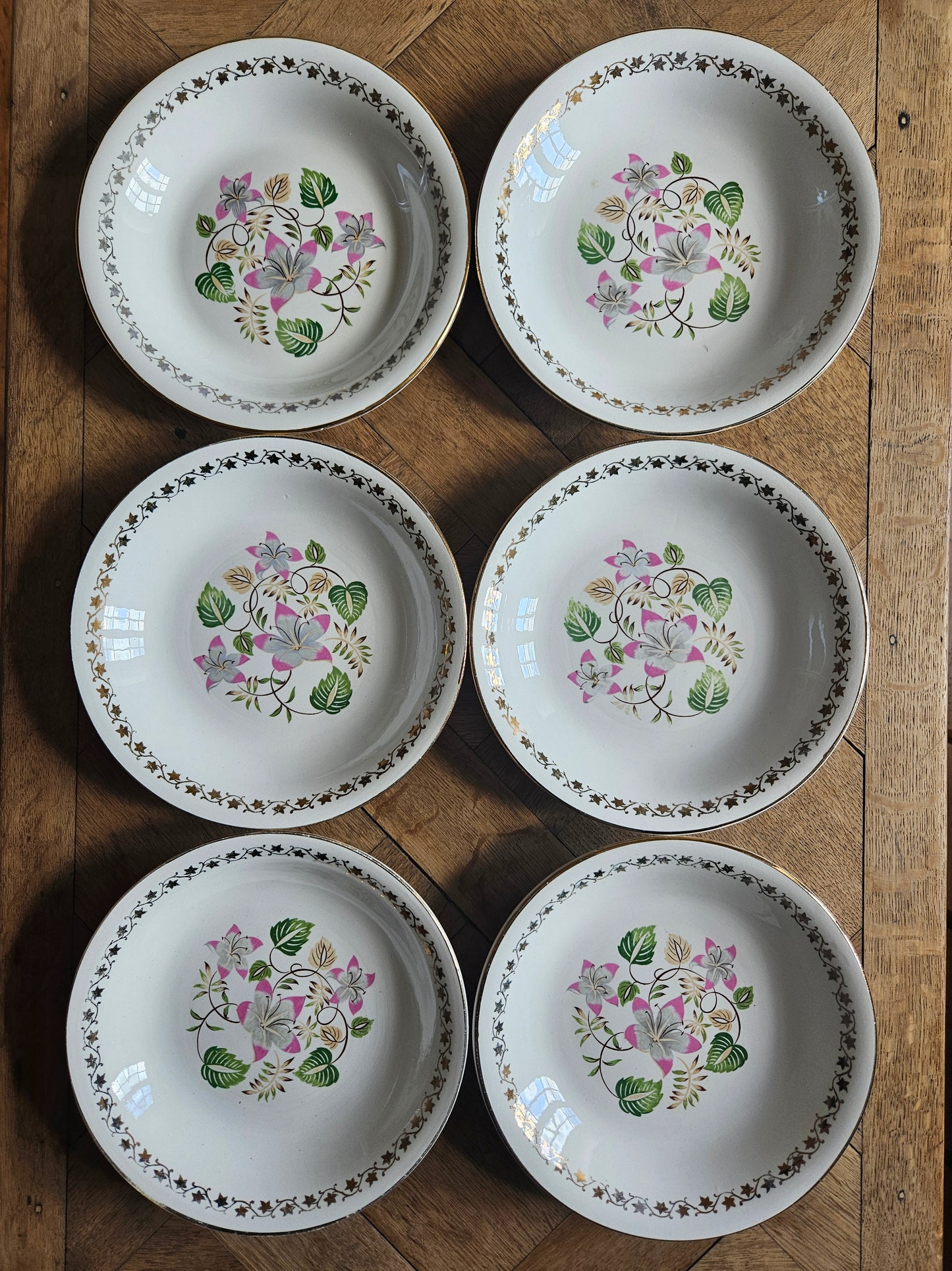 Assiettes creuses L’Amandinoise, Margaret
