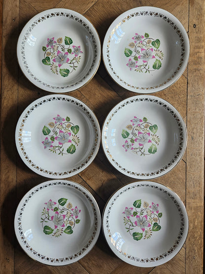 Assiettes creuses L’Amandinoise, Margaret