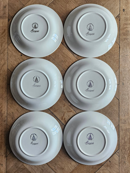 Assiettes creuses L’Amandinoise, Margaret