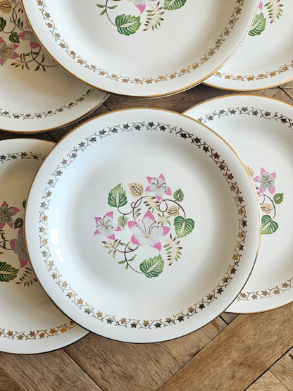 Assiettes plates L’Amandinoise, Margaret