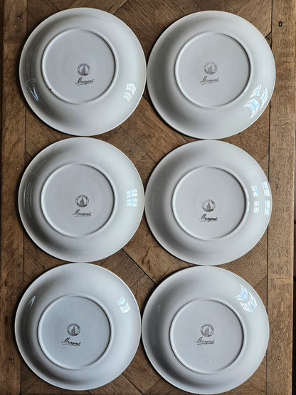 Assiettes plates L’Amandinoise, Margaret