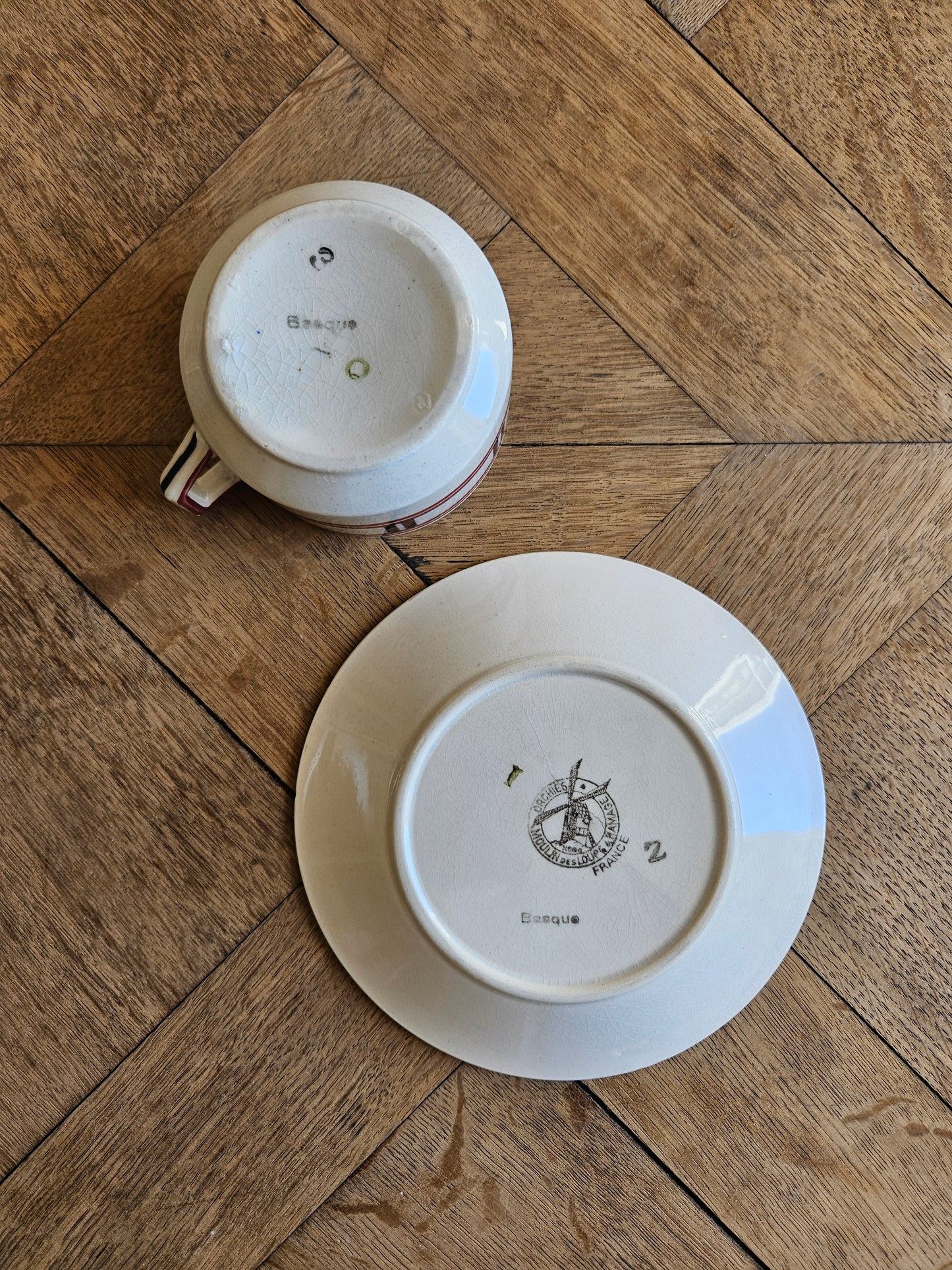 Tasse Moulin des Loups, Basque