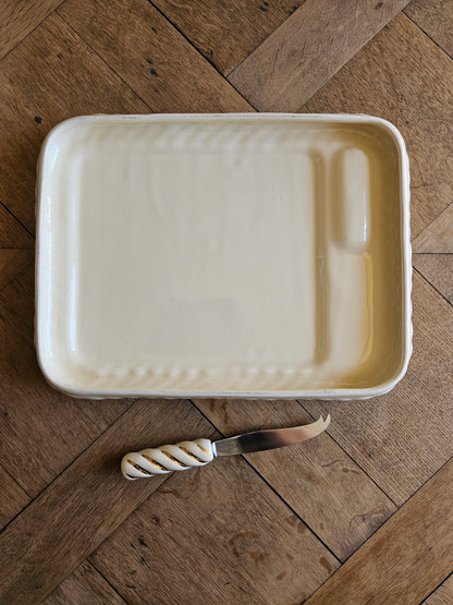 Plateau à fromage et son couteau