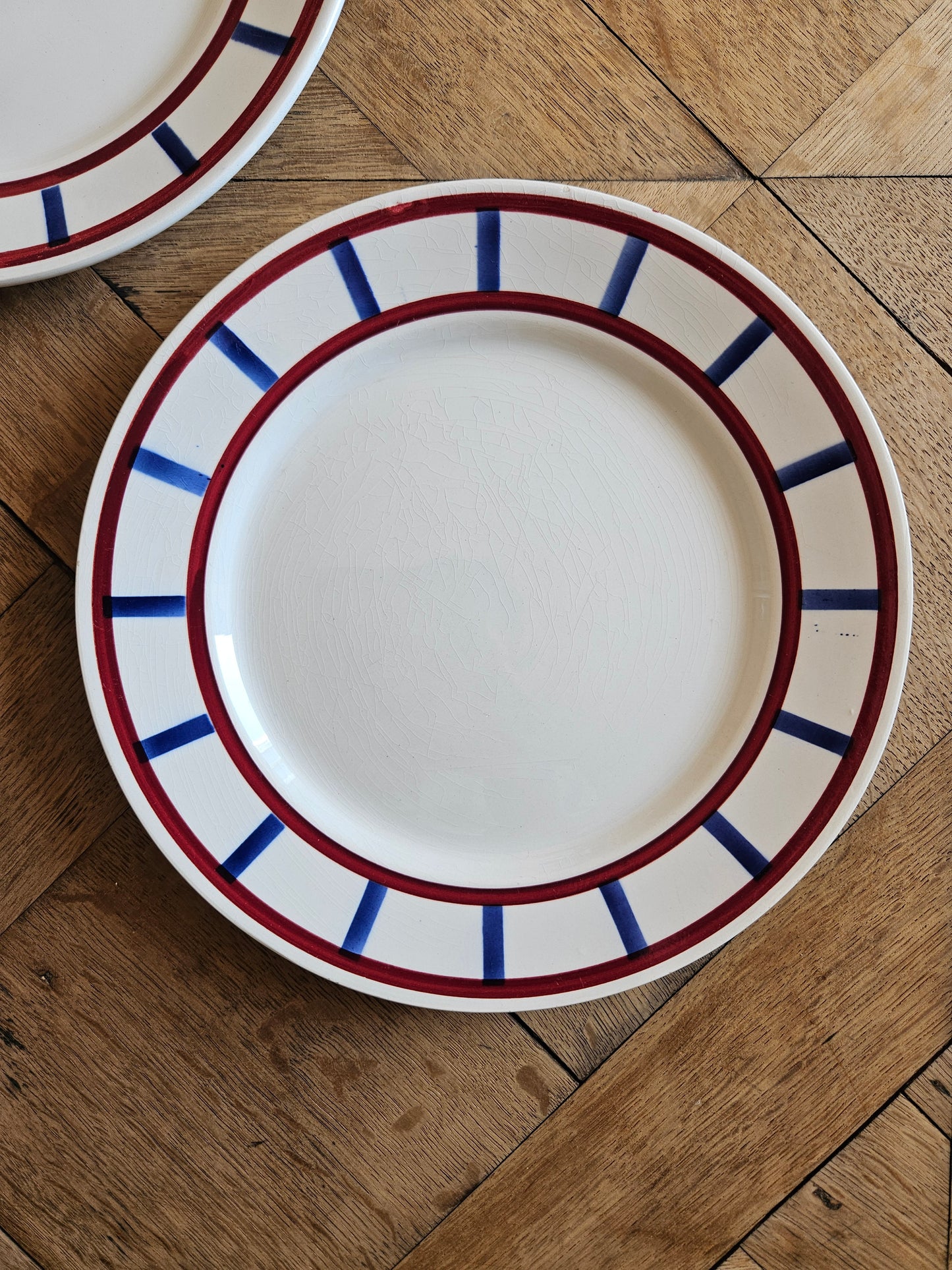 Assiettes plates HBCM, Béarn