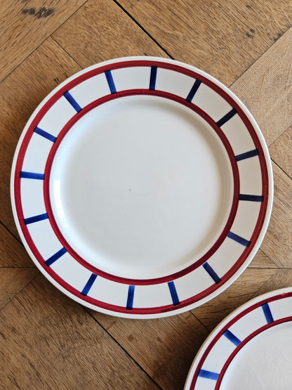 Assiettes plates HBCM, Béarn