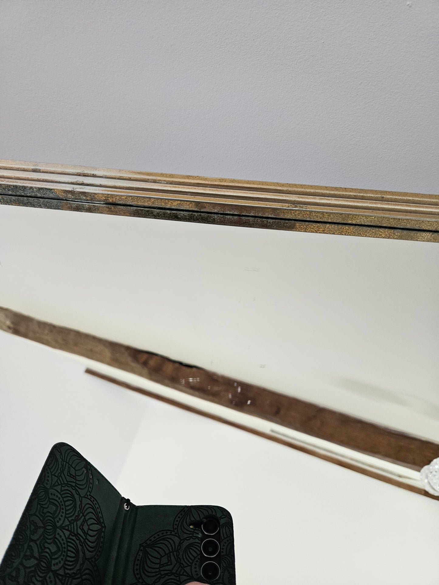 Plateau miroir Art Déco