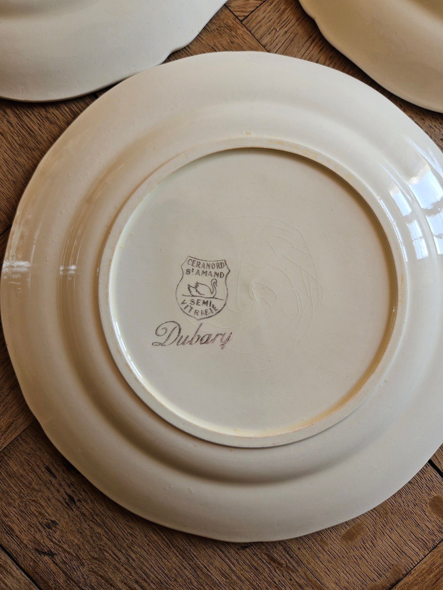 Assiettes à dessert Ceranord, Dubary