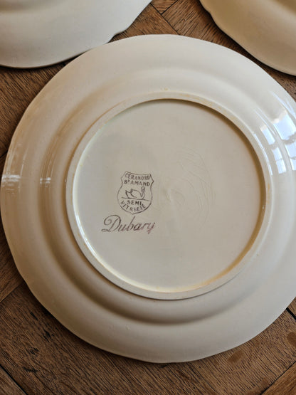 Assiettes à dessert Ceranord, Dubary