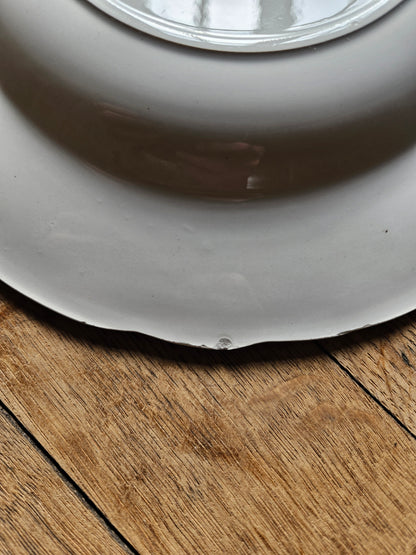 Assiettes creuses dépareillées "Beaugency"