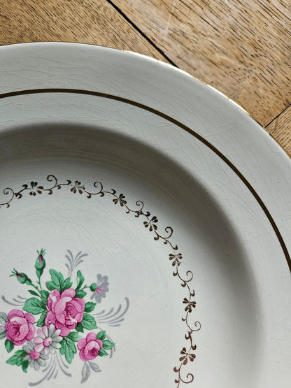 Assiettes creuses dépareillées "Beaugency"
