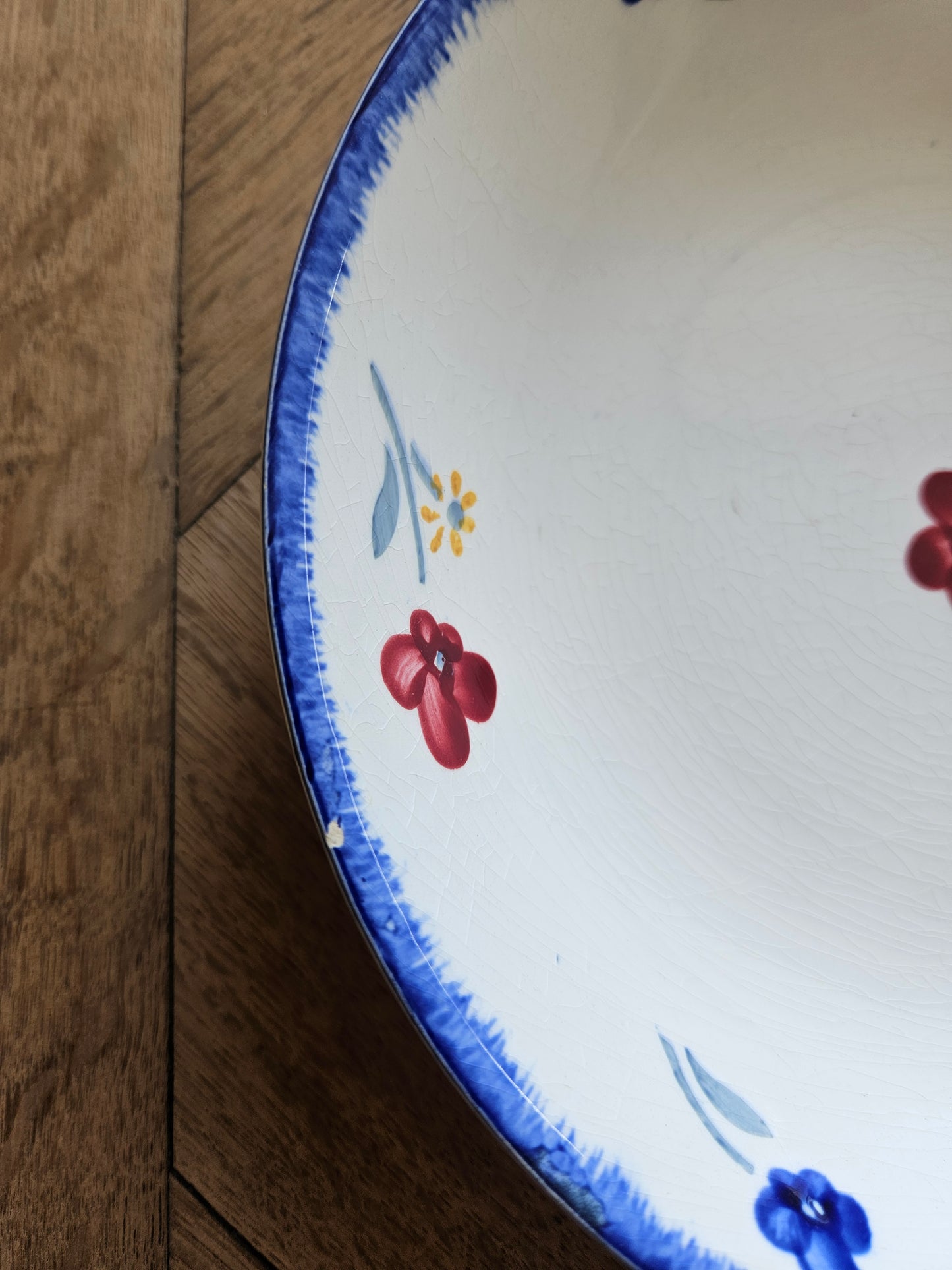 Assiettes calottes Digoin, Mary-Lou
