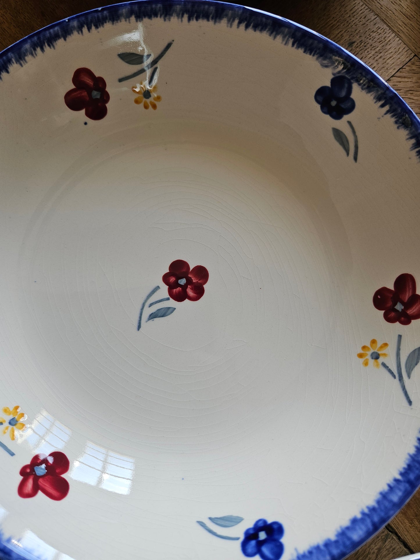 Assiettes calottes Digoin, Mary-Lou