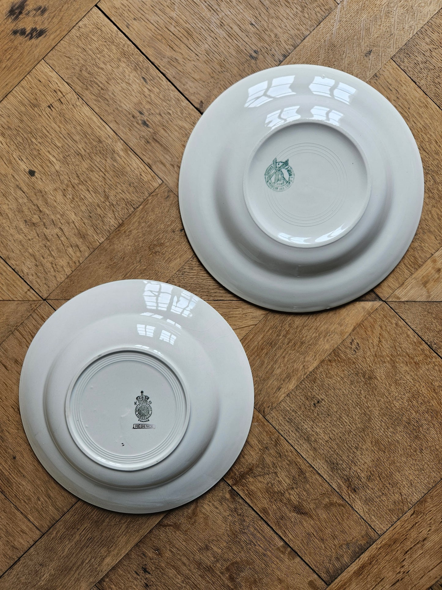 Assiettes creuses vintage 100% dépareillées