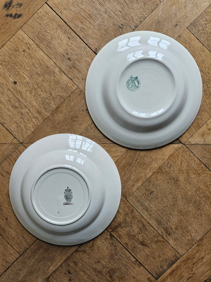 Assiettes creuses vintage 100% dépareillées