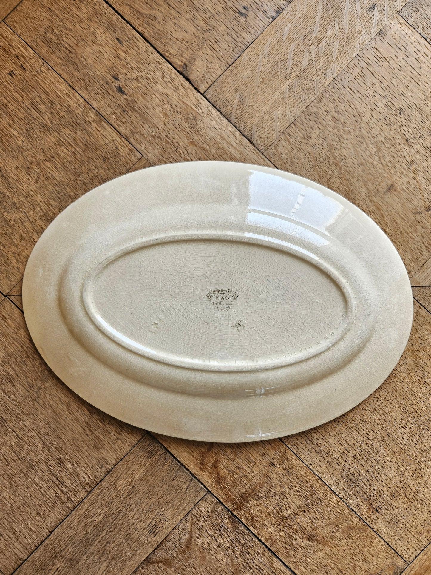 Plat ovale K&G Lunéville, Quiberville