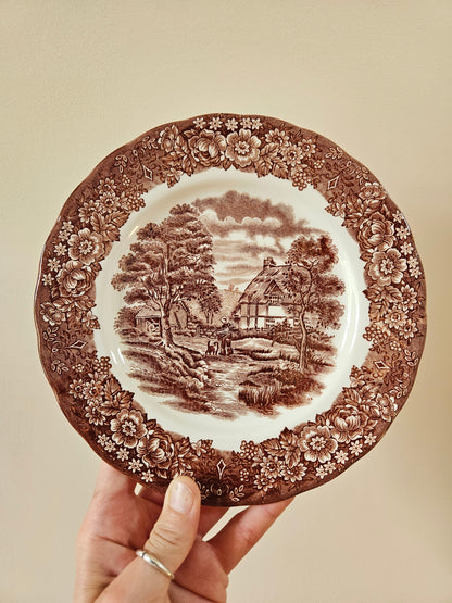Assiettes à dessert Memory Lane, British Anchor