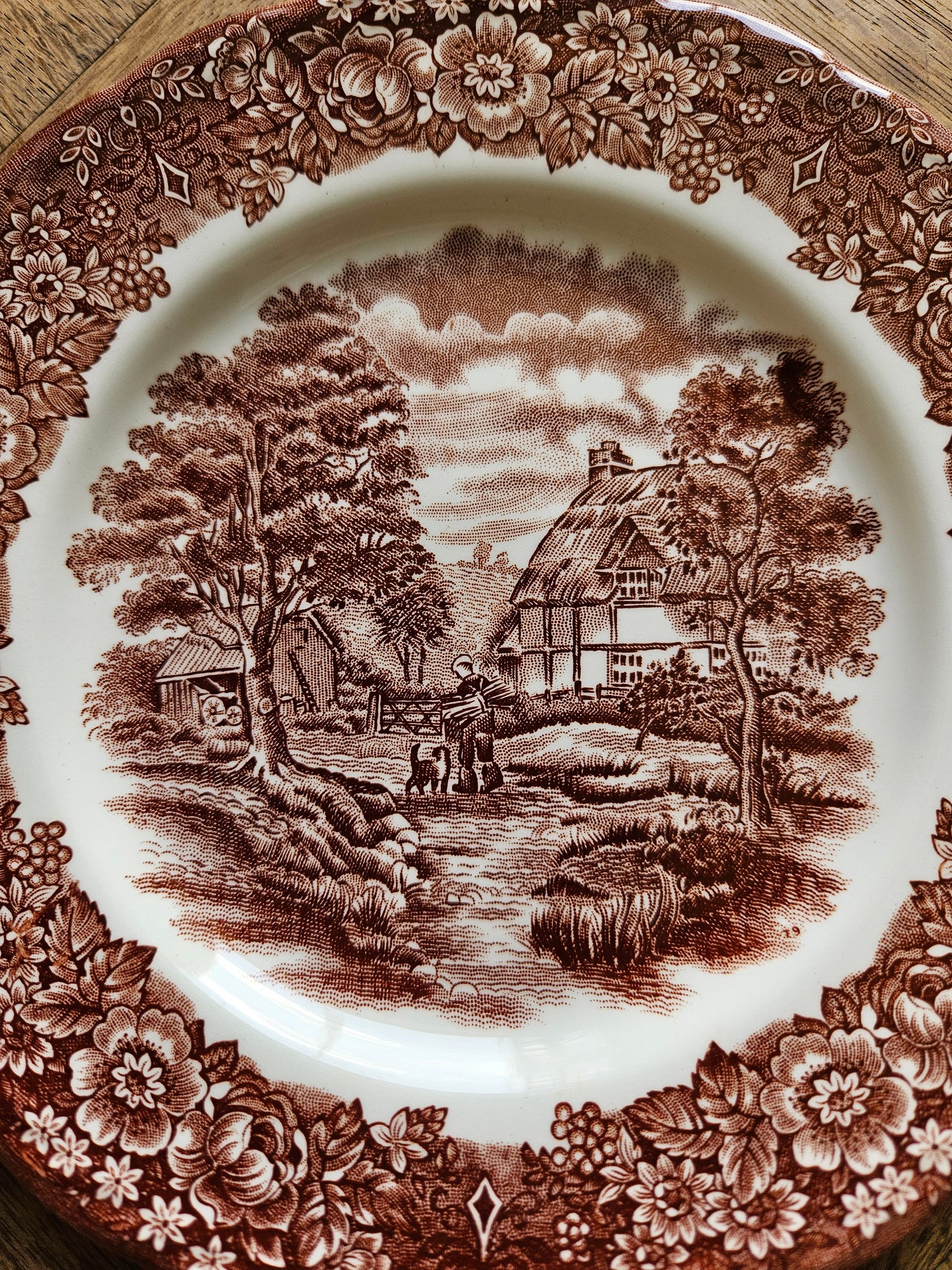 Assiettes à dessert Memory Lane, British Anchor