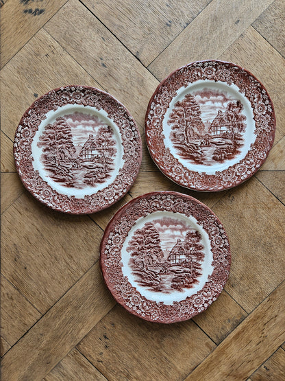 Assiettes à dessert Memory Lane, British Anchor