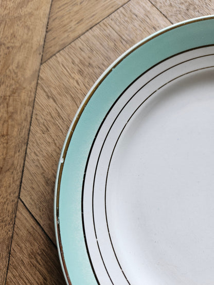 Assiettes plates dépareillées "Perigord"