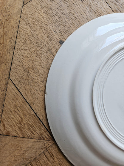 Assiettes plates dépareillées "Perigord"