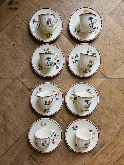 Tasses à expresso Sarreguemines, Agreste
